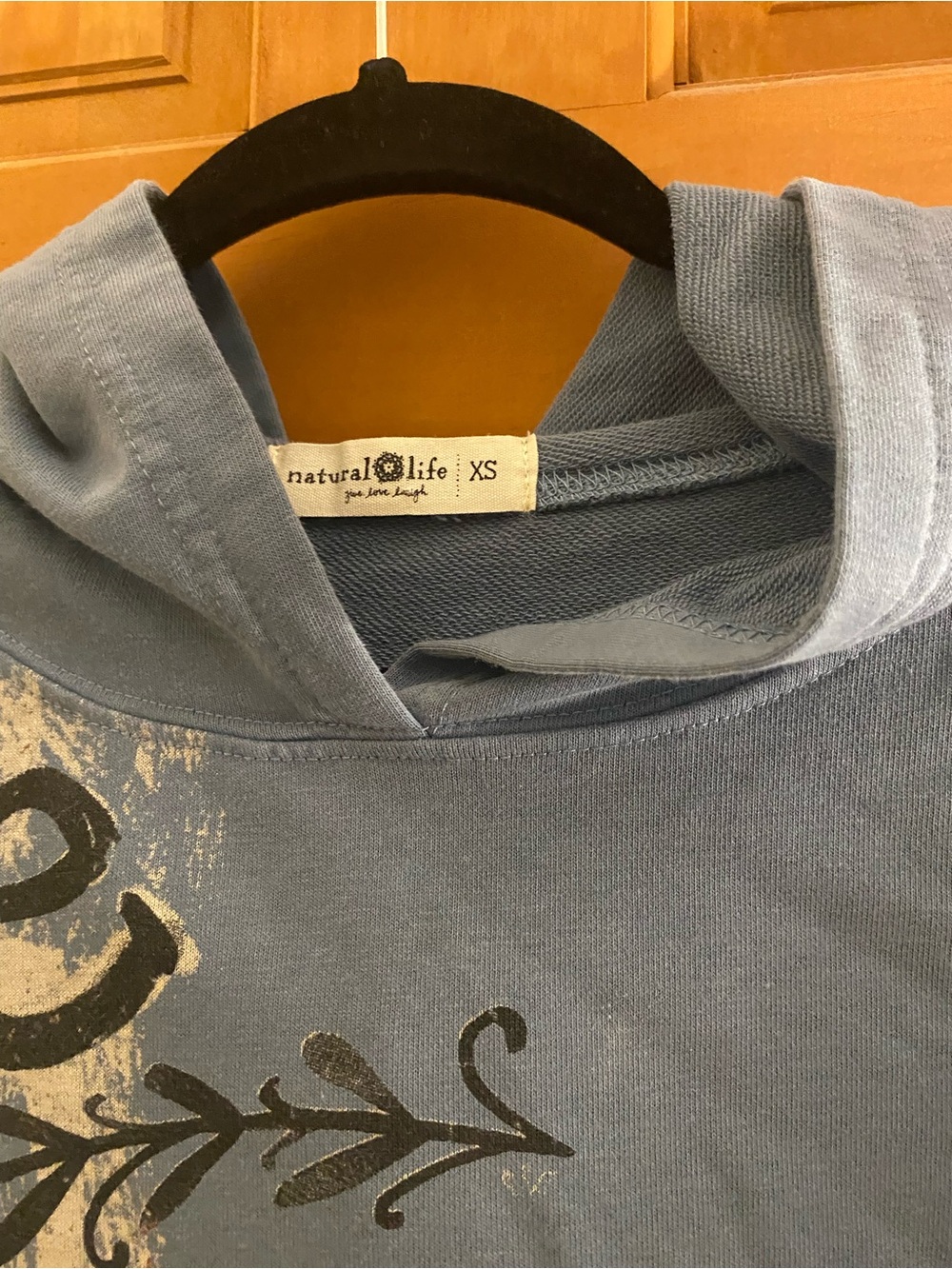 Natural Life “All You Need Is Love” cropped hoodie - Picture 2 of 3
